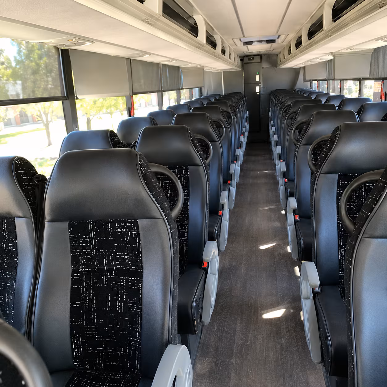 Charter Bus Interior