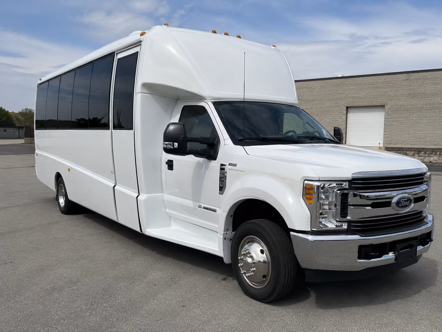 Augusta augusta airport transportation party bus exterior
