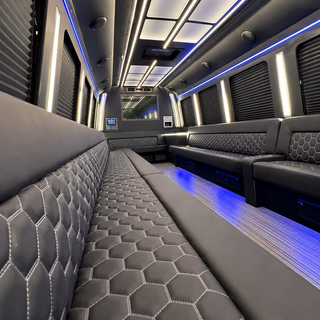 Augusta augusta bachelor bachelorette party bus rental party bus exterior