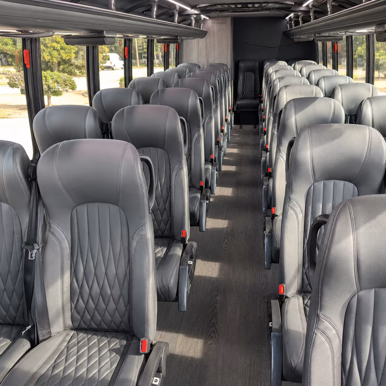 Augusta augusta corporate event party bus rental party bus exterior