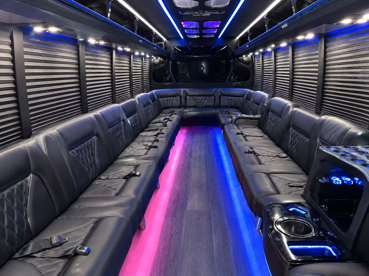 Augusta augusta prom party bus rental party bus exterior