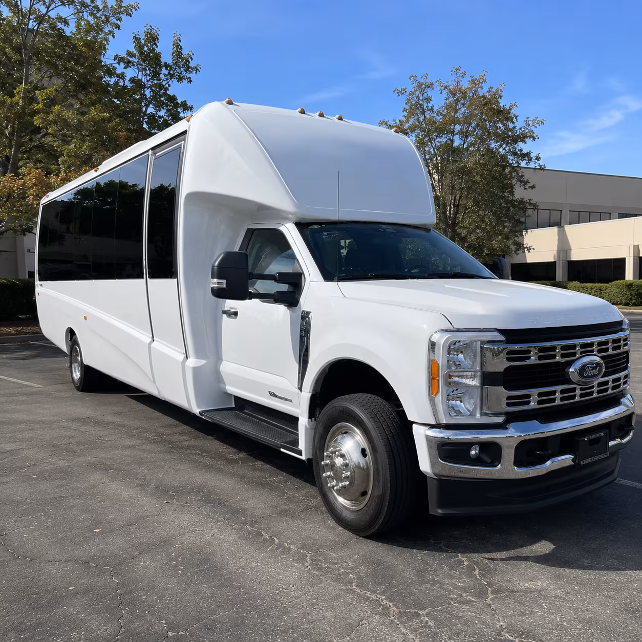 Augusta augusta school event bus rental party bus exterior