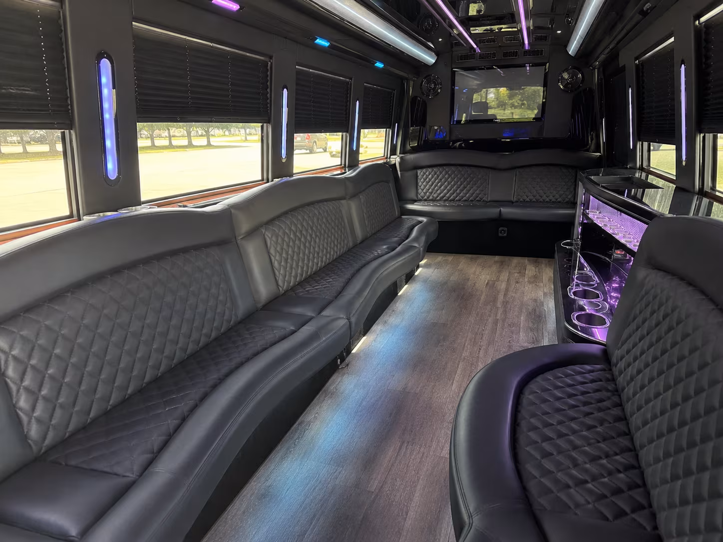 Augusta augusta winery tour pub crawl party bus rental party bus exterior
