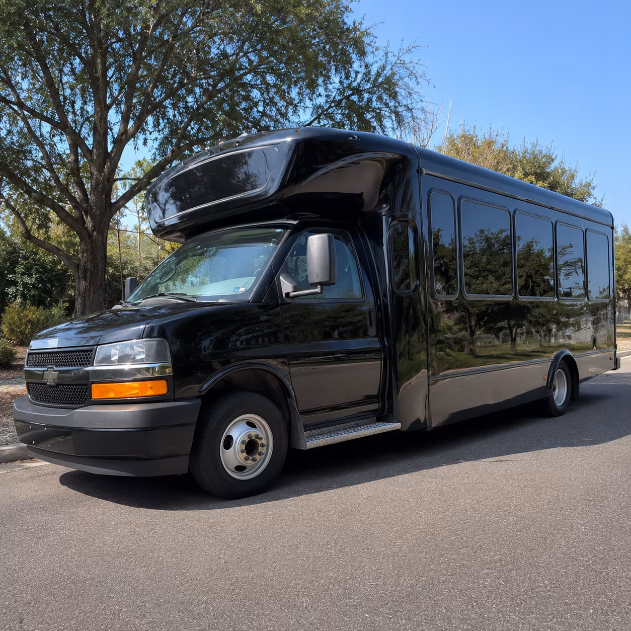 Augusta augusta winery tour pub crawl party bus rental party bus exterior