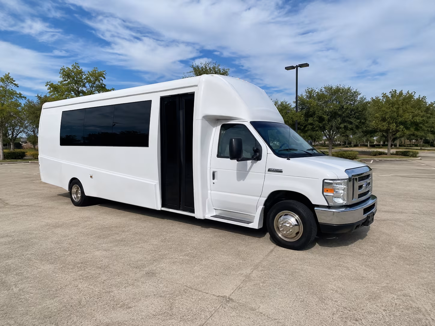 Augusta Sporting Event Transportation party bus interior